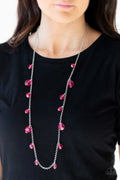 Paparazzi ♥ GLOW-Rider - Pink ♥ Necklace