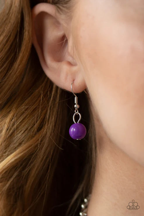 Paparazzi ♥ Walk This BROADWAY - Purple ♥ Necklace