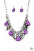 Paparazzi ♥ Change Of Heart - Purple ♥ Necklace
