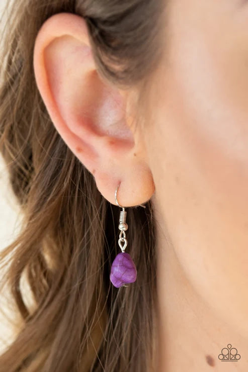 Paparazzi ♥ Quarry Trail - Purple ♥ Necklace