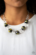 Paparazzi ♥ Torrid Tide - Yellow ♥ Necklace