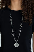 Paparazzi ♥ Autumn Collage - Silver ♥ Necklace