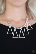 Paparazzi ♥ Urban Orbit - Silver ♥ Necklace