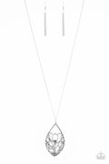 Paparazzi ♥ Eden Enchantment - Silver ♥ Necklace