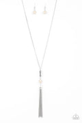 Paparazzi ♥ Wild Horse Wonder - White ♥ Necklace