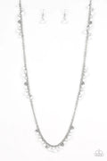 Paparazzi ♥ Miami Mojito - White ♥ Necklace