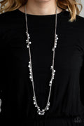 Paparazzi ♥ Miami Mojito - White ♥ Necklace
