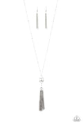 Paparazzi ♥ Diva Dance Party - White ♥ Necklace