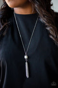 Paparazzi ♥ Diva Dance Party - White ♥ Necklace