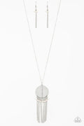 Paparazzi ♥ Get A ROAM! - White ♥ Necklace