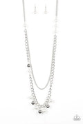 Paparazzi ♥ Modern Musical - White ♥ Necklace