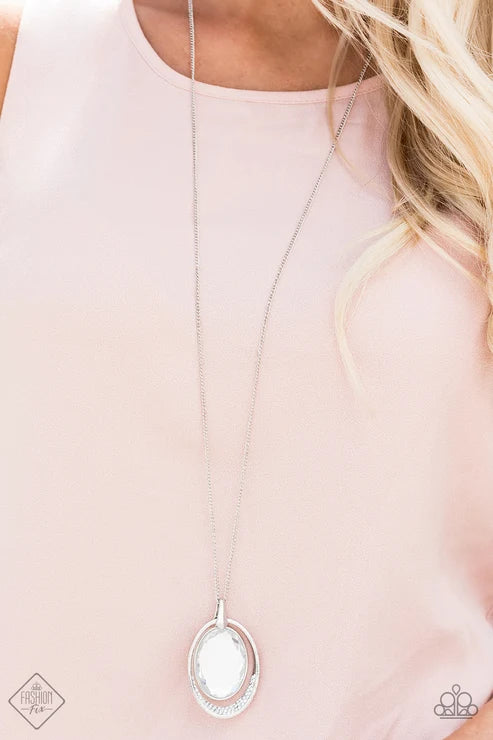 Paparazzi ♥ Metro Must-Have - White ♥ Necklace