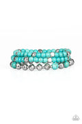 Paparazzi ♥ Mountain Artist - Blue ♥ Bracelet