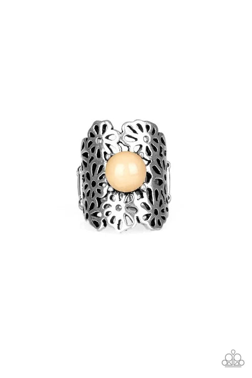Paparazzi ♥ Flower Shower - Brown ♥ Ring