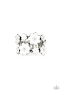 Paparazzi ♥ Floral Crowns - White ♥ Ring