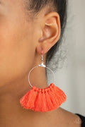 Paparazzi ♥ Peruvian Princess - Orange ♥ Earrings