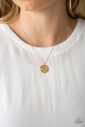 Paparazzi ♥ Home Is Where Mom Is - Gold ♥ Necklace