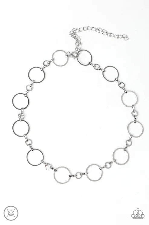 Paparazzi ♥ Simply City Slicker - Silver ♥ Necklace