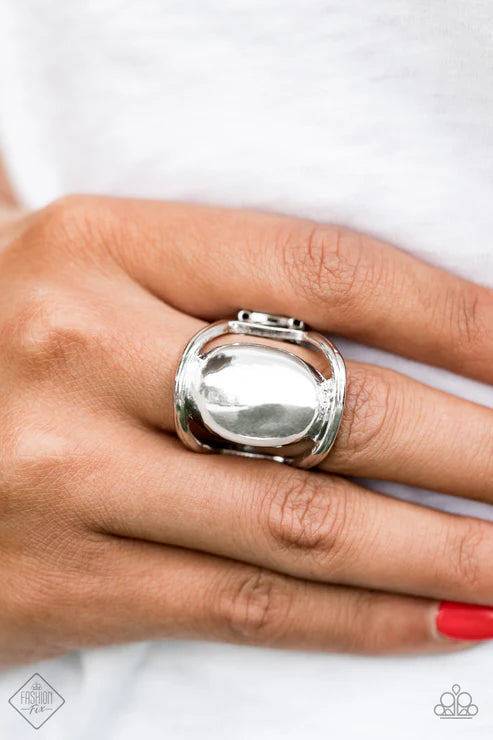 Paparazzi ♥ All Shine, All The Time - Silver ♥ Ring