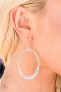 Paparazzi ♥ Must Love Sparkle - White ♥ Earrings