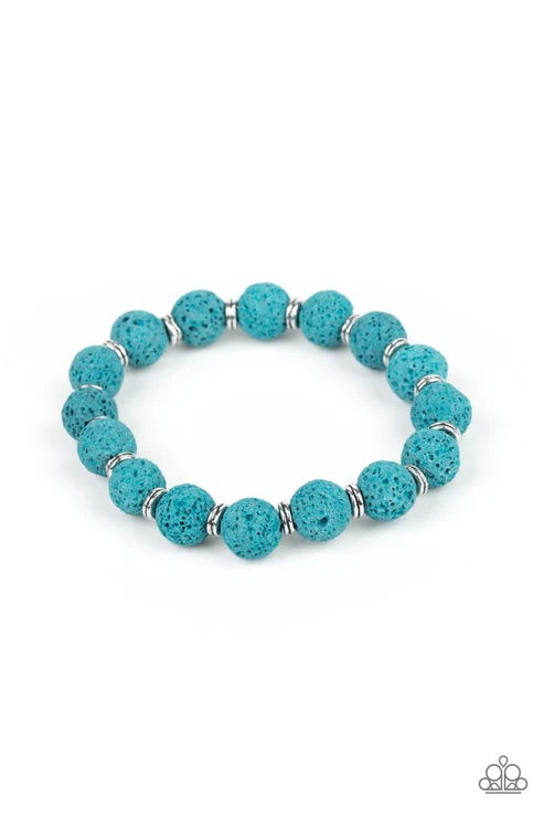 Paparazzi ♥ Luck - Blue ♥ Bracelet