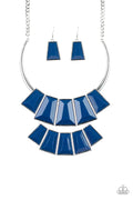 Paparazzi ♥ Lions, TIGRESS, and Bears - Blue ♥ Necklace