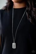 Paparazzi ♥ Home Of The Free - White ♥ Necklace
