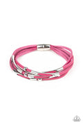 Paparazzi ♥ Modern Magnetism - Pink ♥ Bracelet