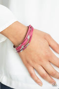 Paparazzi ♥ Modern Magnetism - Pink ♥ Bracelet