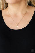 Paparazzi ♥ Palm Tree Retreat - Gold ♥ Necklace