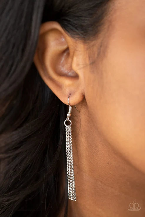 Paparazzi ♥ The Keynoter - Silver ♥ Necklace