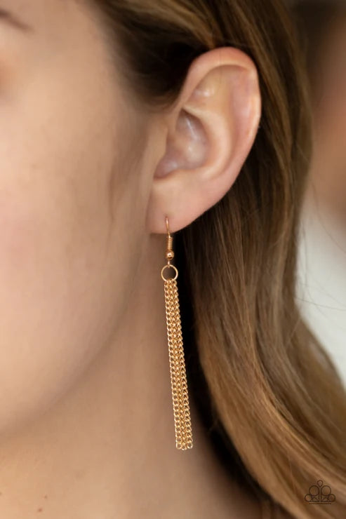 Paparazzi ♥ Show and SHELL - Gold ♥ Necklace