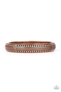 Paparazzi ♥ Zimbabwe Zen - Copper ♥ Bracelet
