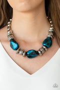 Paparazzi ♥ Colorfully Confident - Blue ♥ Necklace
