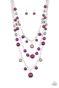 Paparazzi ♥ The Partygoer - Purple ♥ Necklace