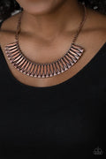 Paparazzi ♥ My Main MANE - Copper ♥ Necklace