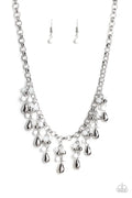 Paparazzi ♥ Travelling Trendsetter - White ♥ Necklace