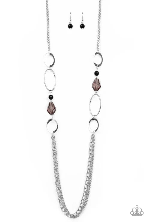 Paparazzi ♥ Jewel Jubilee - Black ♥ Necklace