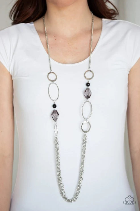 Paparazzi ♥ Jewel Jubilee - Black ♥ Necklace