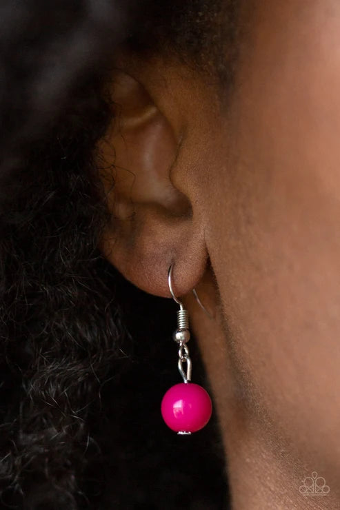 Paparazzi ♥ Guru Garden - Pink ♥ Necklace