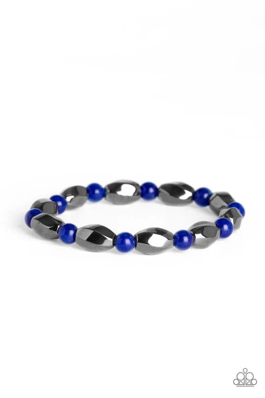 Paparazzi ♥ To Each Their Own - Blue ♥ Bracelet