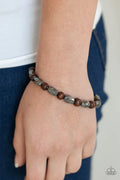 Paparazzi ♥ Resilient - Brown ♥ Bracelet