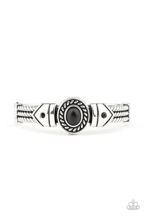 Paparazzi ♥ Tribal Soul - Black ♥ Bracelet