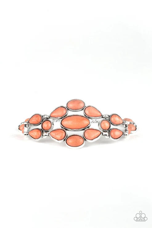 Paparazzi ♥ Blooming Prairies - Brown ♥ Bracelet