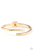 Paparazzi ♥ Industrial Impact - Gold ♥ Bracelet