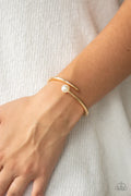 Paparazzi ♥ Industrial Impact - Gold ♥ Bracelet