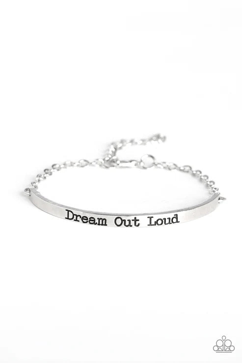 Paparazzi ♥ Dream Out Loud - Silver ♥ Bracelet