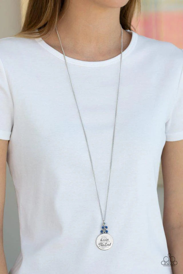Paparazzi ♥ Ask for Me - Blue ♥ Necklace