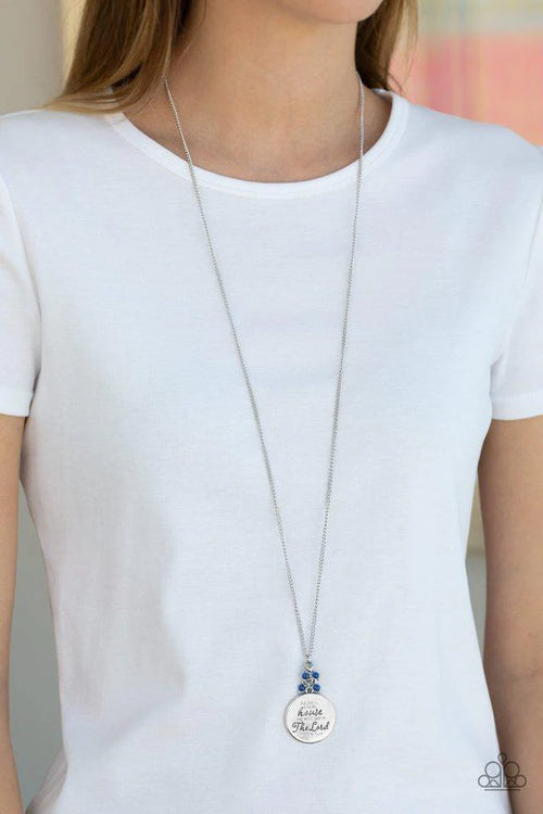 Paparazzi ♥ Ask for Me - Blue ♥ Necklace