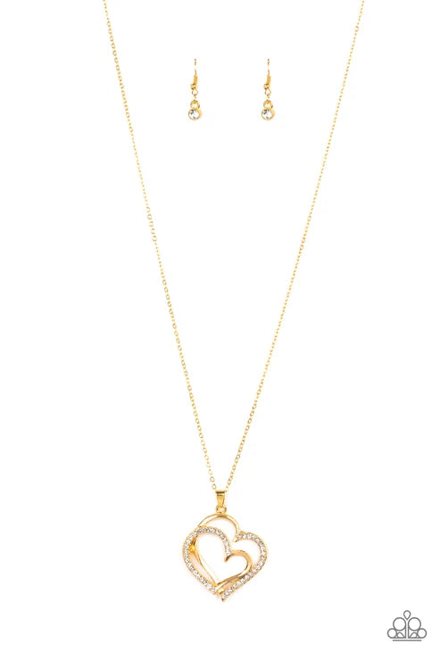 Paparazzi ♥ Lighthearted Luster - Gold ♥ Necklace